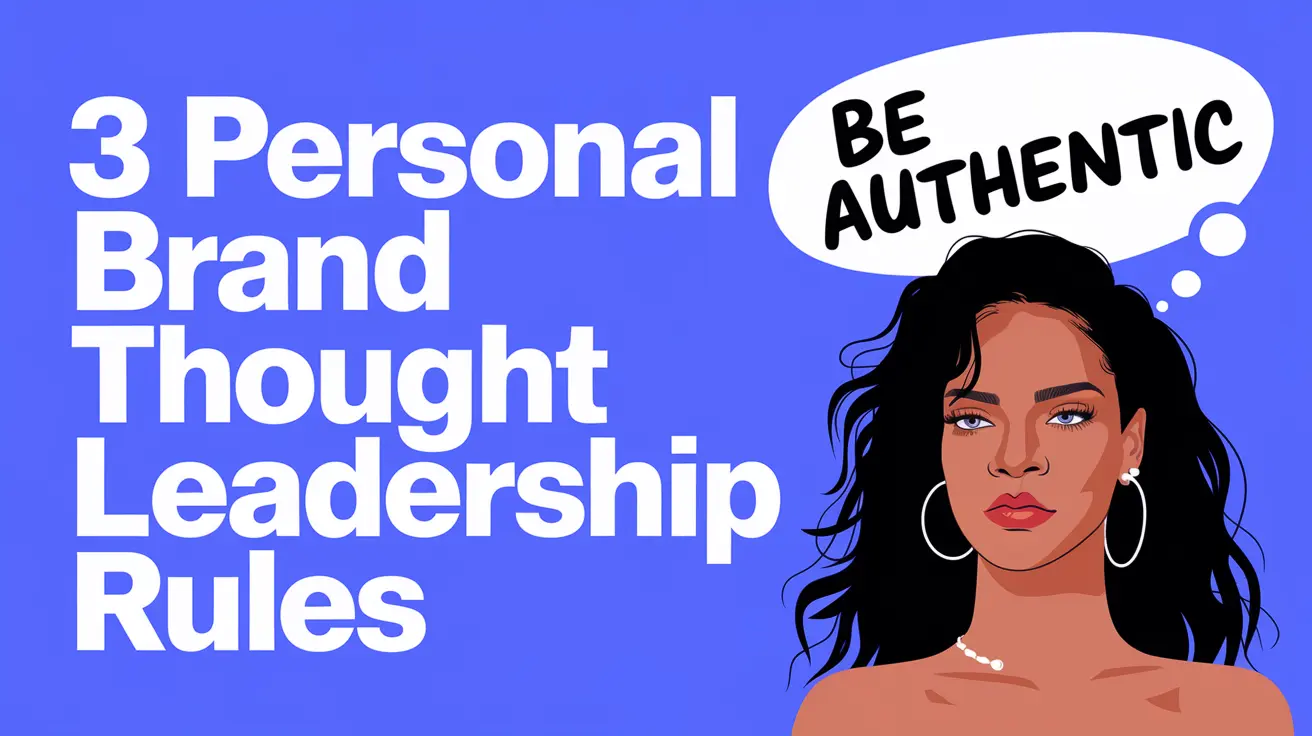 Personal Brand Thought Leadership